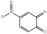 3,5-Cyclohexadiene-1,2-dione, 4-nitro- Struktur