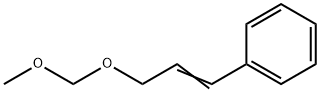 Benzene, [3-(methoxymethoxy)-1-propen-1-yl]- Structure