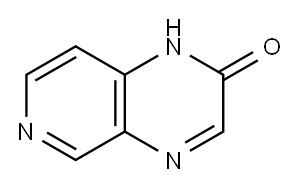 Pyrido[3,4-b]pyrazin-2(1H)-one 结构式