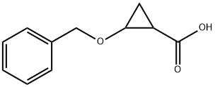 2-(苯甲氧基)环丙基甲酸,92016-91-6,结构式