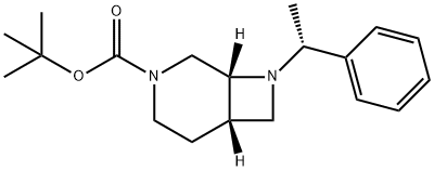 923956-65-4 3,8-Diazabicyclo[4.2.0]octane-3-carboxylic acid, 8-[(1R)-1-phenylethyl]-, 1,1-dimethylethyl ester, (1R,6S)-