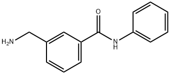 Benzamide, 3-(aminomethyl)-N-phenyl- Structure