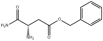(3S)-3-氨基-3-氨基甲酰基丙酸苄酯 ,ASN-OBZL 结构式