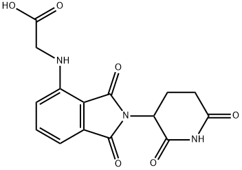 Thalidomide-NH-CH2-COOH Structure