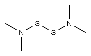 Methanamine, N,N'-dithiobis[N-methyl- 化学構造式