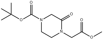 1-Piperazineacetic acid, 4-[(1,1-dimethylethoxy)carbonyl]-2-oxo-, methyl ester