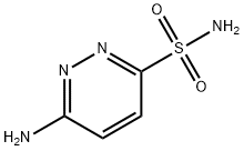 6-氨基哒嗪-3-磺酰胺 结构式