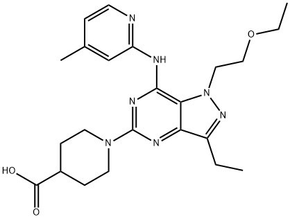 PDE5 inhibitor 42,936449-28-4,结构式