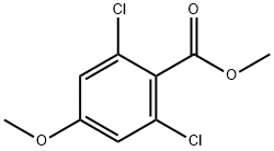 Benzoic acid, 2,6-dichloro-4-methoxy-, methyl ester,94278-65-6,结构式