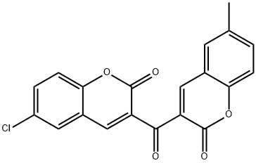 6-chloro-3-(6-methyl-2-oxo-2H-chromene-3-carbonyl)-2H-chromen-2-one|