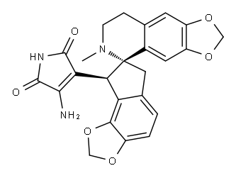 直立角茴香碱, 94656-46-9, 结构式