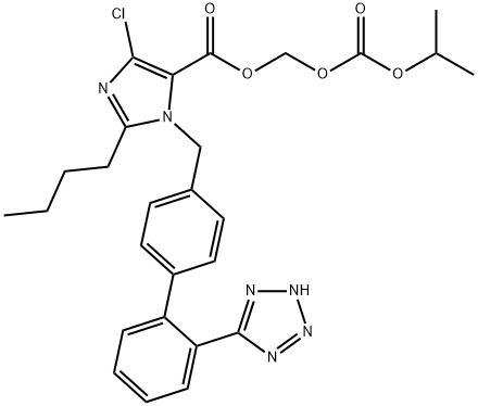 Allisartan Isoproxil Struktur