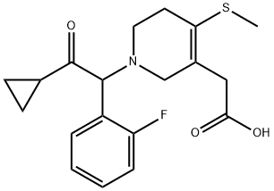 Prasugrel Metabolite (R-100932) Structure