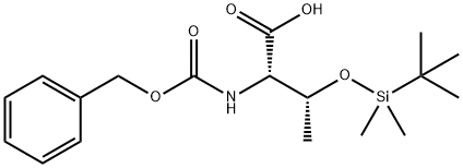 Z-Thr(TBDMS)-OH Struktur