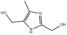 1H-Imidazole-2,5-dimethanol, 4-methyl-,95010-84-7,结构式