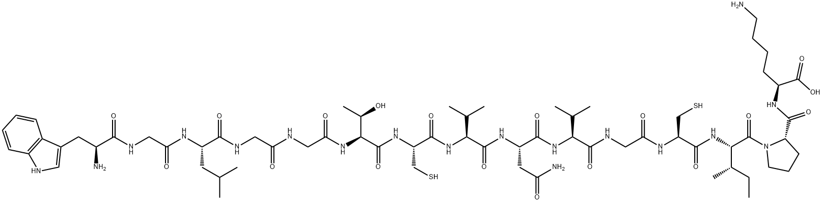 Thioredoxin reductase peptide Structure