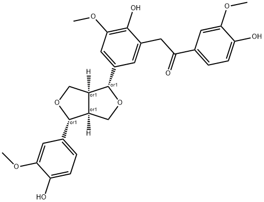 波棱酮 结构式