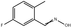 Benzaldehyde, 5-fluoro-2-methyl-, oxime Structure