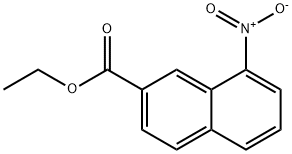 2-Naphthalenecarboxylic acid, 8-nitro-, ethyl ester