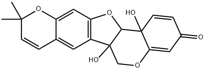 ヒドロキシツベロソン 化学構造式