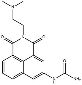 956590-23-1 1-(2-(2-(二甲基氨基)乙基)-1,3-二氧代-2,3-二氢-1H-苯并[DE]异喹啉-5-基)脲