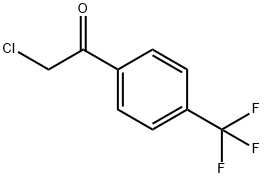 Ethanone, 2-chloro-1-[4-(trifluoromethyl)phenyl]- Struktur