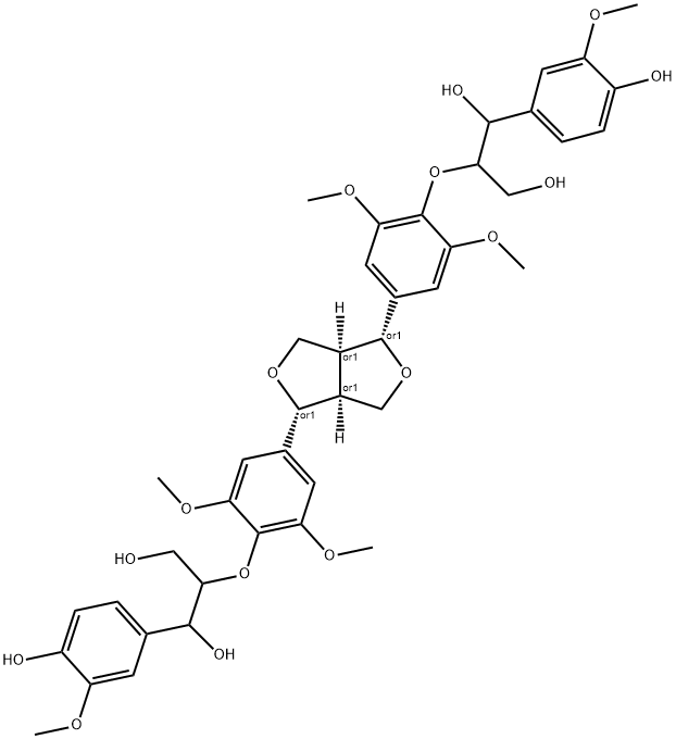 Hedyotisol B Struktur