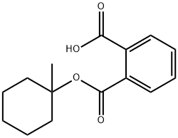 1-Methylcyclohexylphthalic Acid Ester, 960-24-7, 结构式
