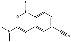Benzonitrile, 3-[2-(dimethylamino)ethenyl]-4-nitro-, (E)- (9CI)