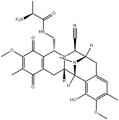 cyanosafracin B Struktur