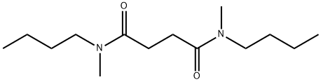N1,N4-二丁基-N1,N4-二甲基琥珀酰胺 结构式