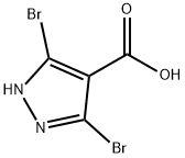 1H-Pyrazole-4-carboxylic acid, 3,5-dibromo-