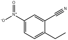 2-乙基-5-硝基苯腈,98879-61-9,结构式