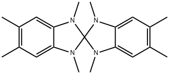 1,13,3,5,56,6-Octamethyl-2,2-spiro(2,3-dihydro-1H-benzimidazole Struktur