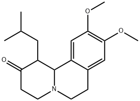 1,3,4,6,7,11B-HEXAHYDRO-1-ISOBUTYL-9,10-DIMETHOXY-2H-BENZO[A]QUINOLIZIN-2-ONE, 99672-64-7, 结构式