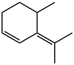 Cyclohexene, 4-methyl-3-(1-methylethylidene)- 化学構造式