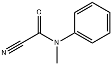 Carbonocyanidic amide, N-methyl-N-phenyl- Struktur