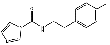 1H-Imidazole-1-carboxamide, N-[2-(4-fluorophenyl)ethyl]-,1000931-75-8,结构式