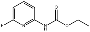 Carbamic  acid,  N-(6-fluoro-2-pyridinyl)-,  ethyl  ester Structure