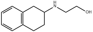 Ethanol, 2-[(1,2,3,4-tetrahydro-2-naphthalenyl)amino]- Structure