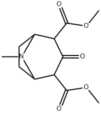 8-Azabicyclo[3.2.1]octane-2,4-dicarboxylic acid, 8-methyl-3-oxo-, 2,4-dimethyl ester