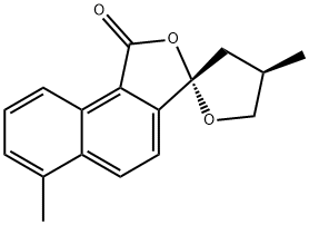 丹参螺缩酮内酯,丹参隐螺内酯, 100414-80-0, 结构式