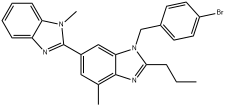 溴代替米沙坦, 1004548-55-3, 结构式