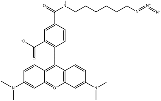 5-TAMRA AZIDE, 1006592-61-5, 结构式