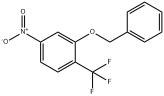 2-苄氧基-4-硝基三氟甲苯, 1007170-56-0, 结构式