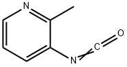 Pyridine, 3-isocyanato-2-methyl- Structure
