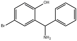 Phenol, 2-(aminophenylmethyl)-4-bromo- Structure