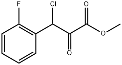 Benzenepropanoic acid, β-chloro-2-fluoro-α-oxo-, Methyl ester