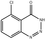 5-氯苯并[D][1,2,3]三嗪-4(3H)-酮 结构式