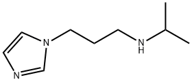 1H-Imidazole-1-propanamine, N-(1-methylethyl)- Struktur